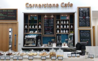 Cornerstone cafe servery